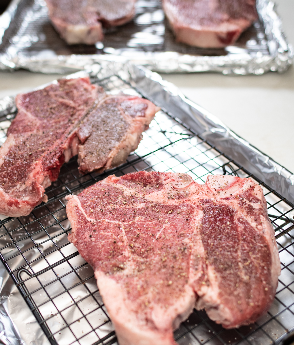 Reverse Seared Steak