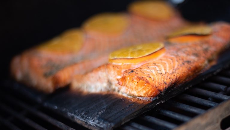 Simple Cedar Plank Salmon