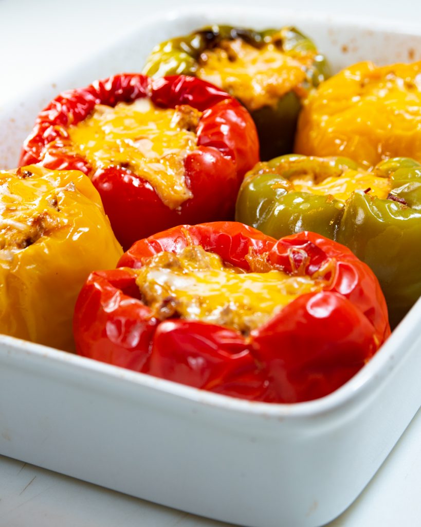 Low Carb Stuffed Bell Peppers