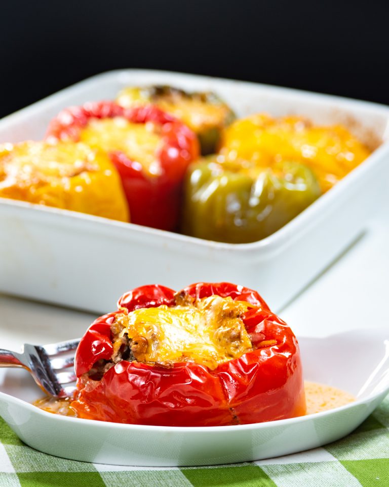 Low Carb Stuffed Bell Peppers