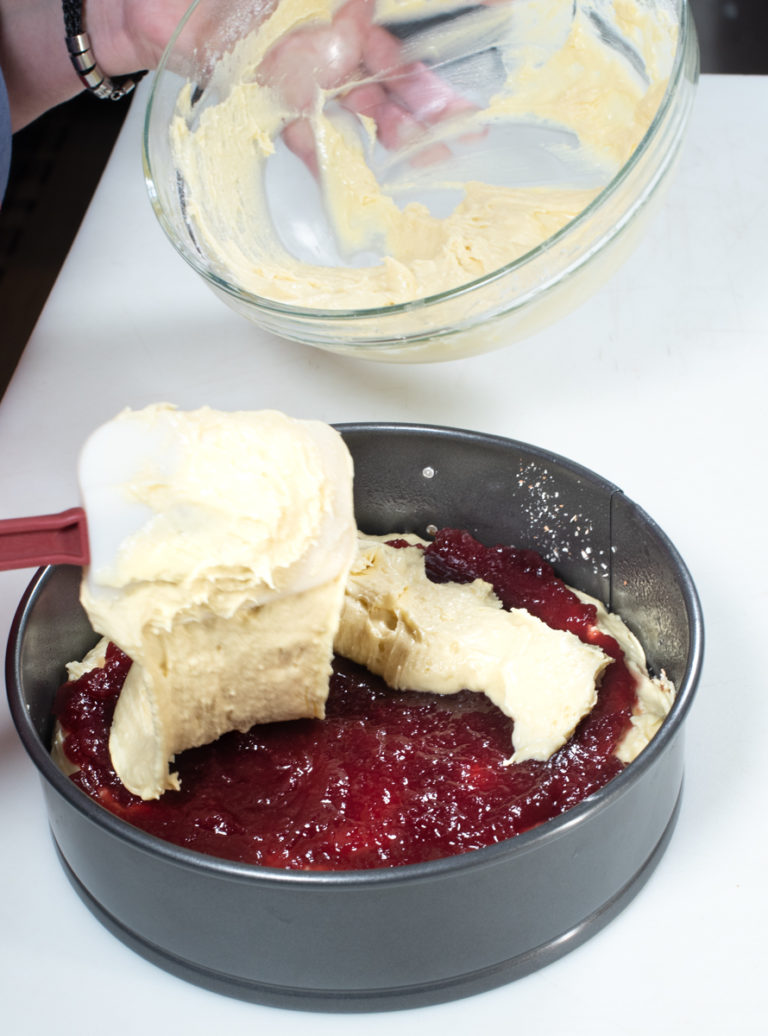 Cranberry Crumble Coffee Cake