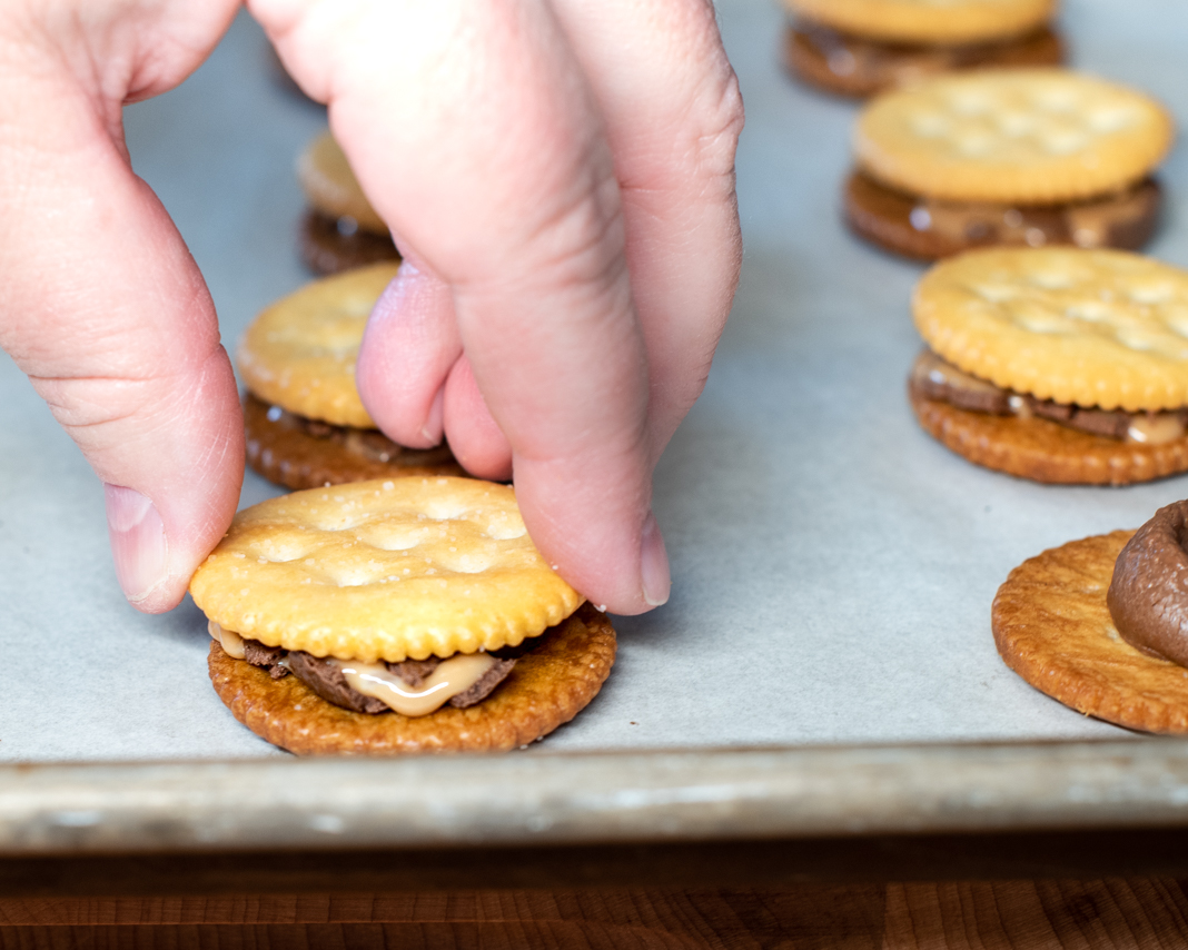 Two Ingredient Ritz Cracker Dessert