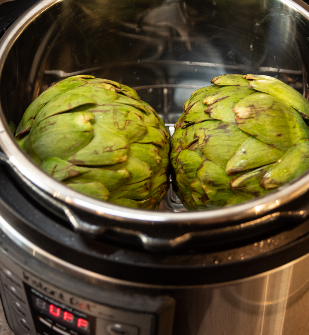 Basic Instant Pot Artichokes