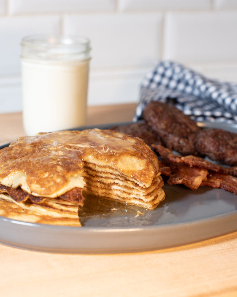Keto Cream Cheese Pancakes