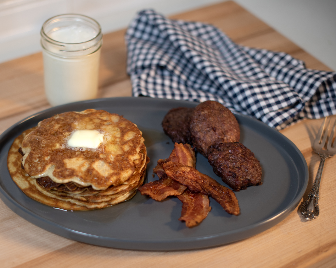 Keto Cream Cheese Pancakes