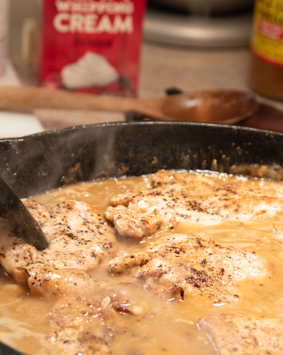 Creamy Honey Mustard Chicken