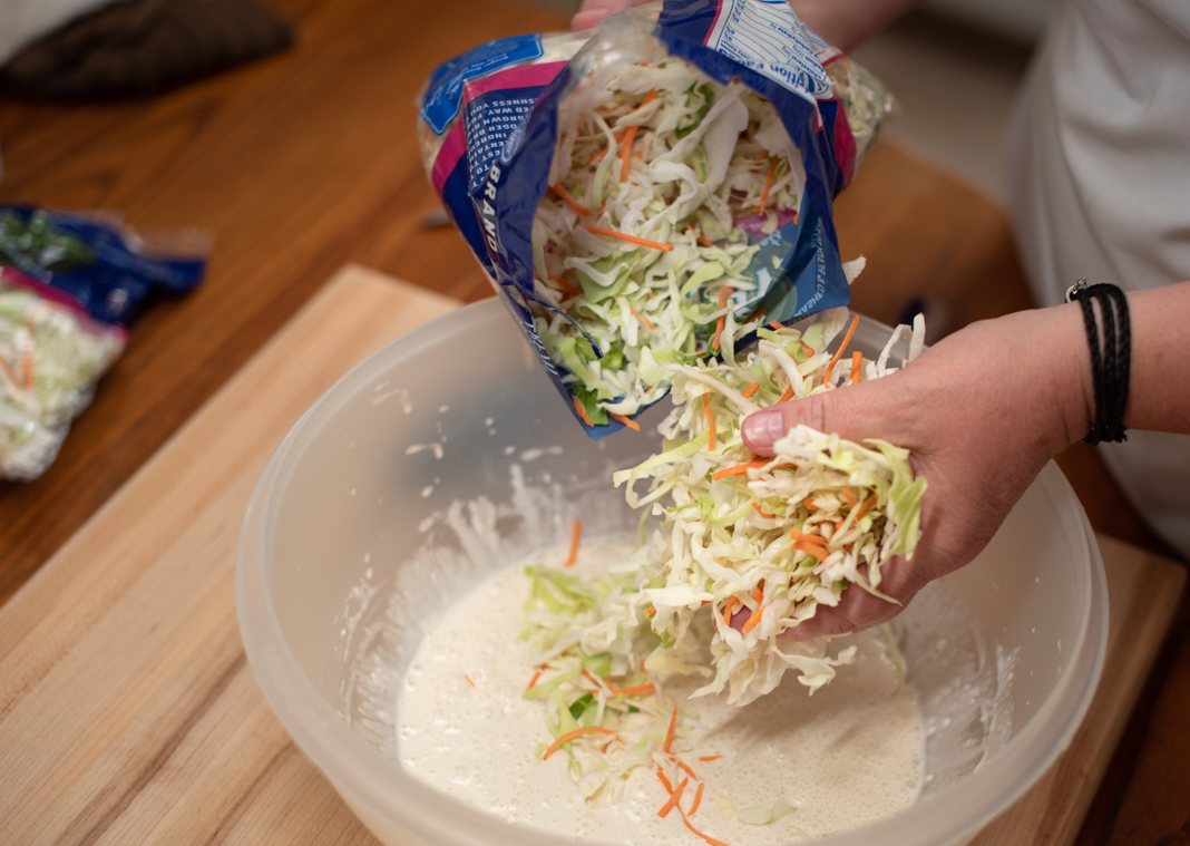 Easy Low Carb Coleslaw