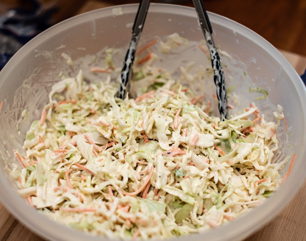 Easy Low Carb Coleslaw
